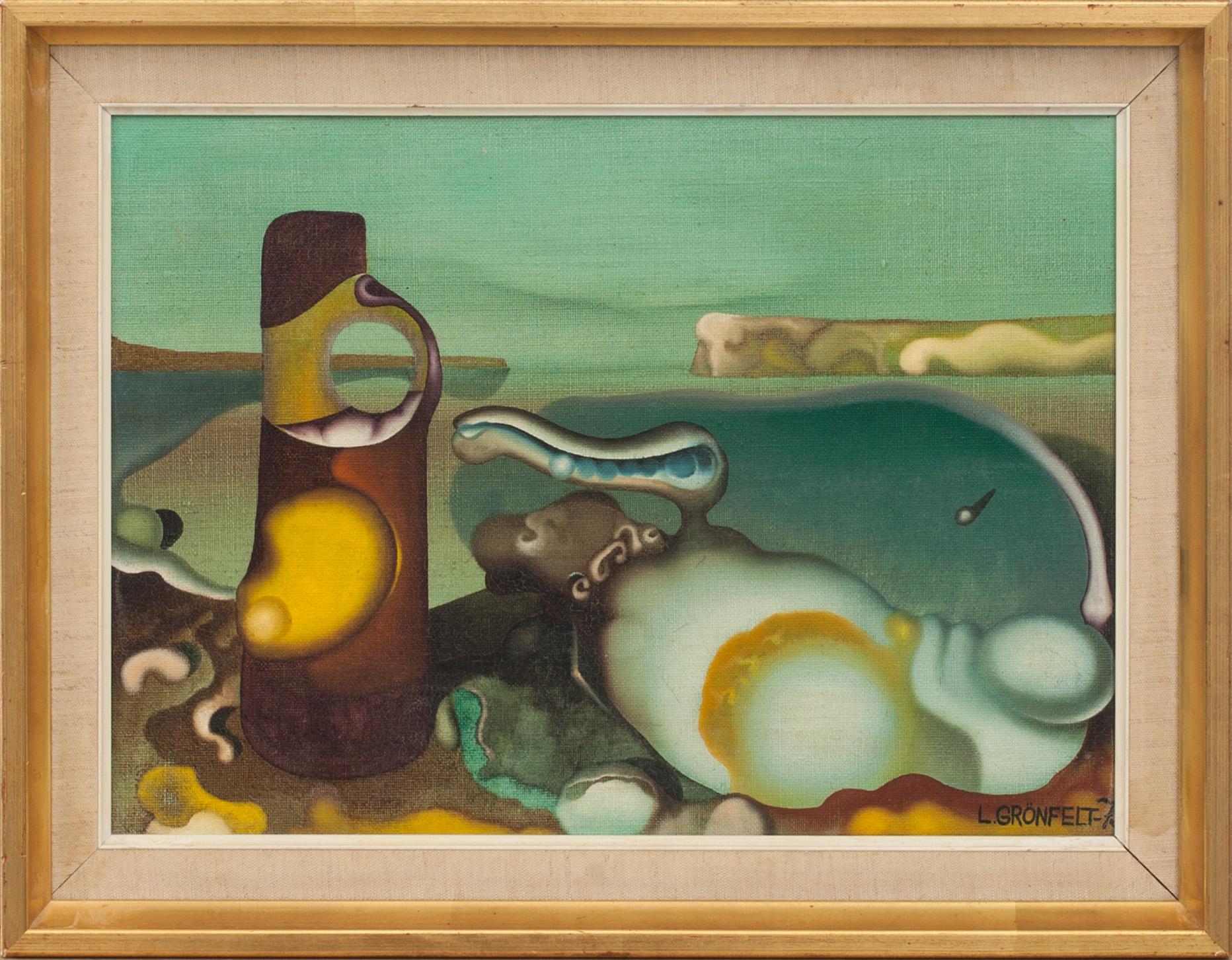 LARS GRÖNFELT, oljemålning på duk, signerad och daterad 7 (?).