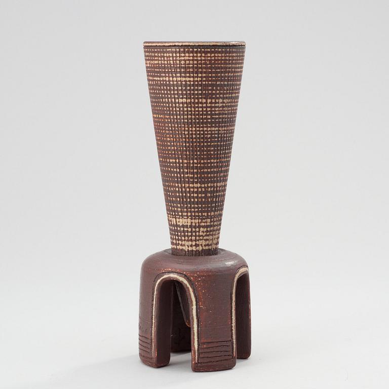A Wilhelm Kåge 'Farsta' stoneware vase, Gustavsberg Studio.