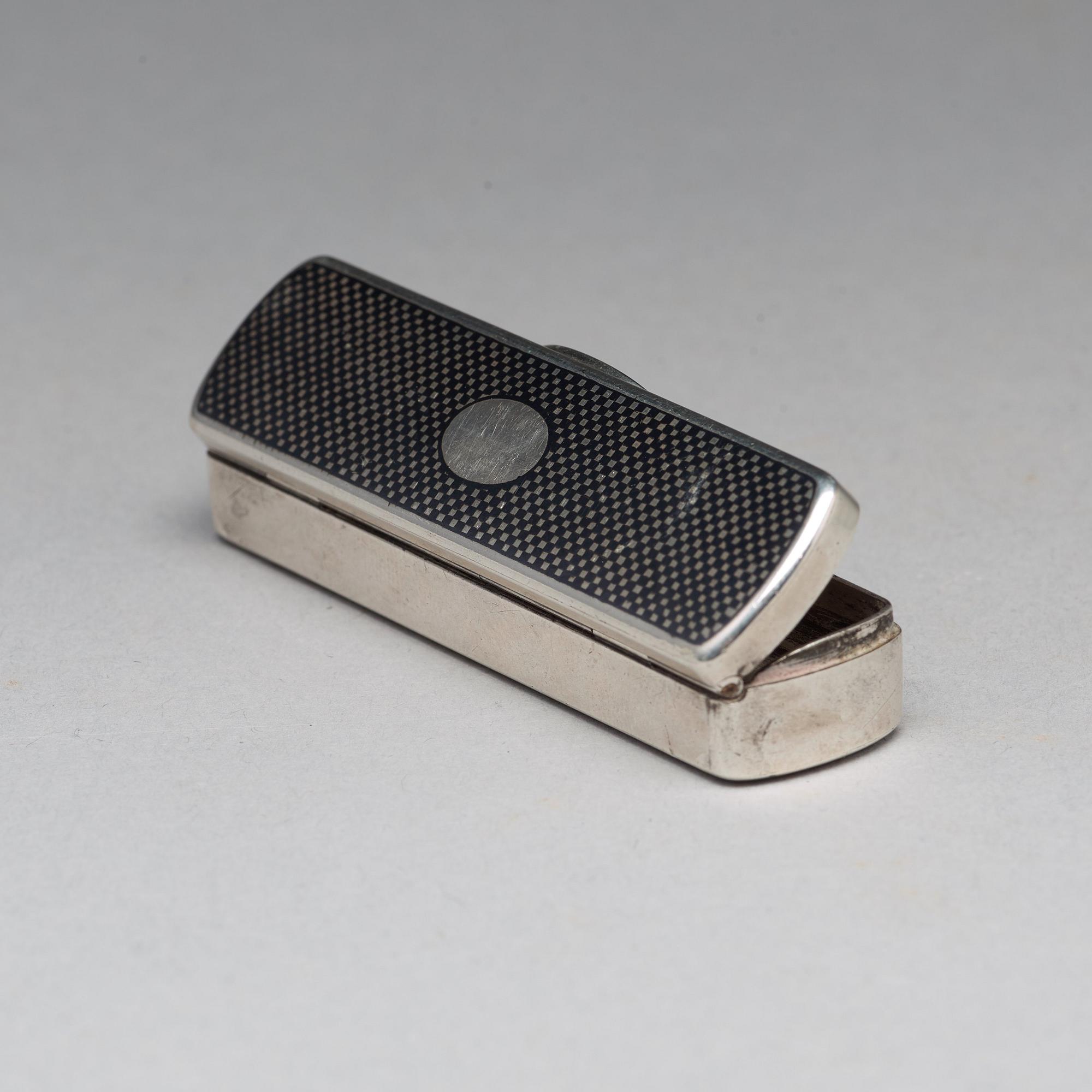 Dosor, 3 st, silver, en Moskva 1861, två stycken Holland, sannolikt 1800.tal.