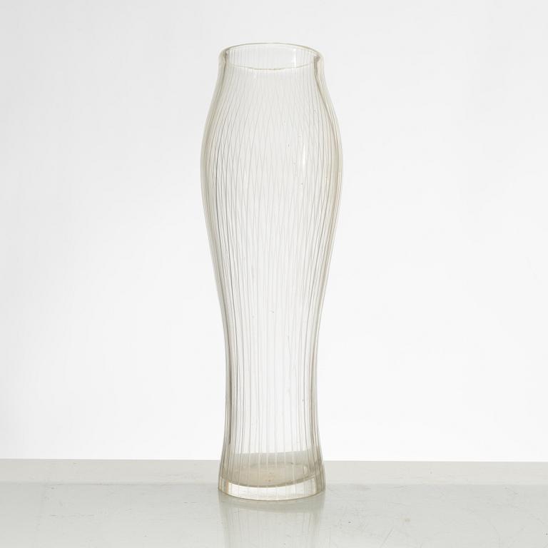 Tapio Wirkkala, a model '3215' glass vase, Iittala, Finland.