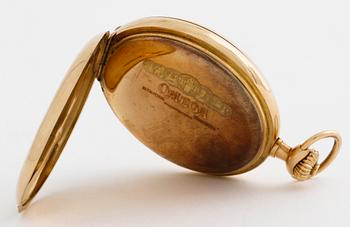 OMEGA, pocket watch, "red twelve", 50 mm, savonett.