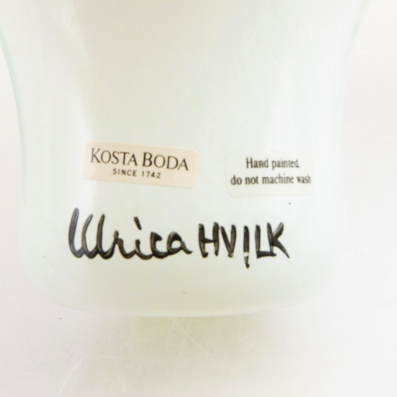 Ulrica Hydman-Vallien, vaser 3 st signerade Kosta Boda.