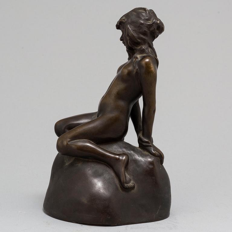 VICKEN VON POST-BÖRJESSON, Sculpture, bronze. Signed and with foundrymark.