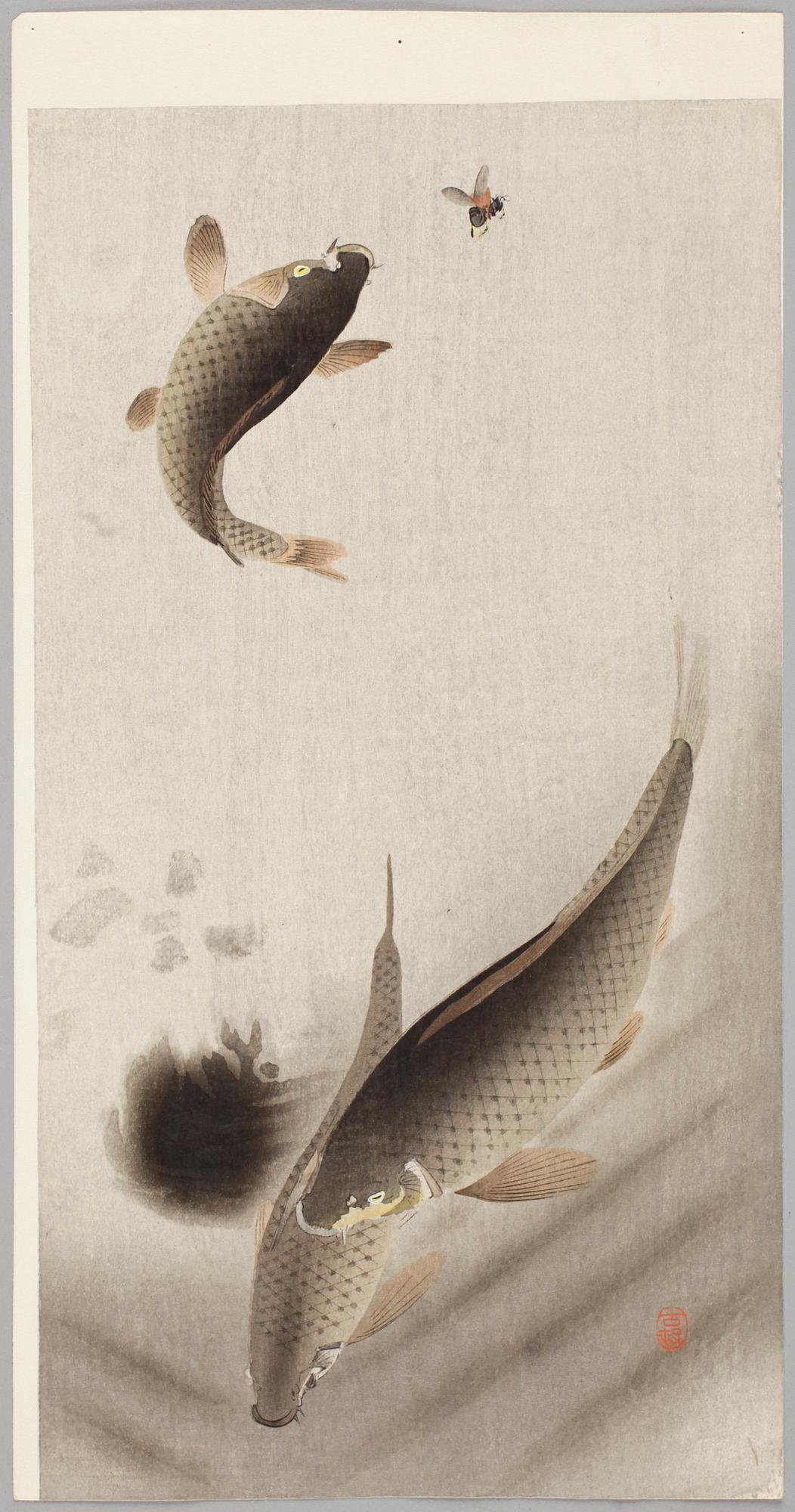 PARTI MÅLNINGAR OCH TRYCK, 9 delar, bl.a. Japan, 1900-tal.
