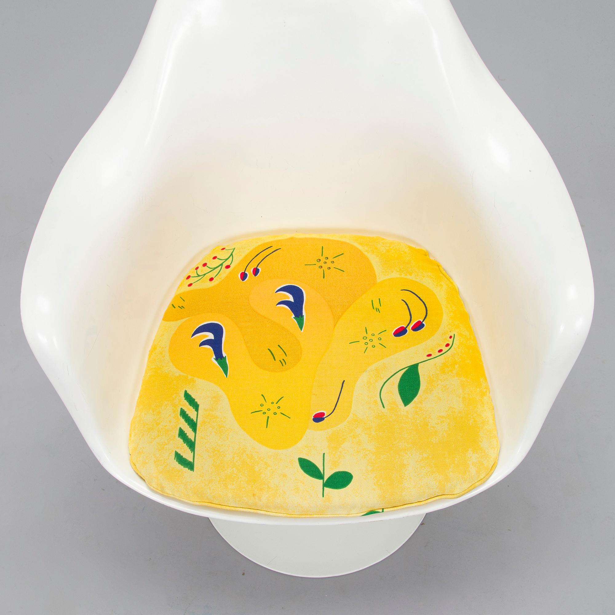 Eero Saarinen, karmstol, "Tulip", 1900-talets senare hälft.