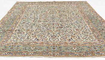 Carpet, Keshan, signed Ahalbaf, circa 400 x 289 cm.