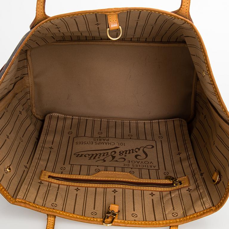 Louis Vuitton, "Neverfull MM", laukku.