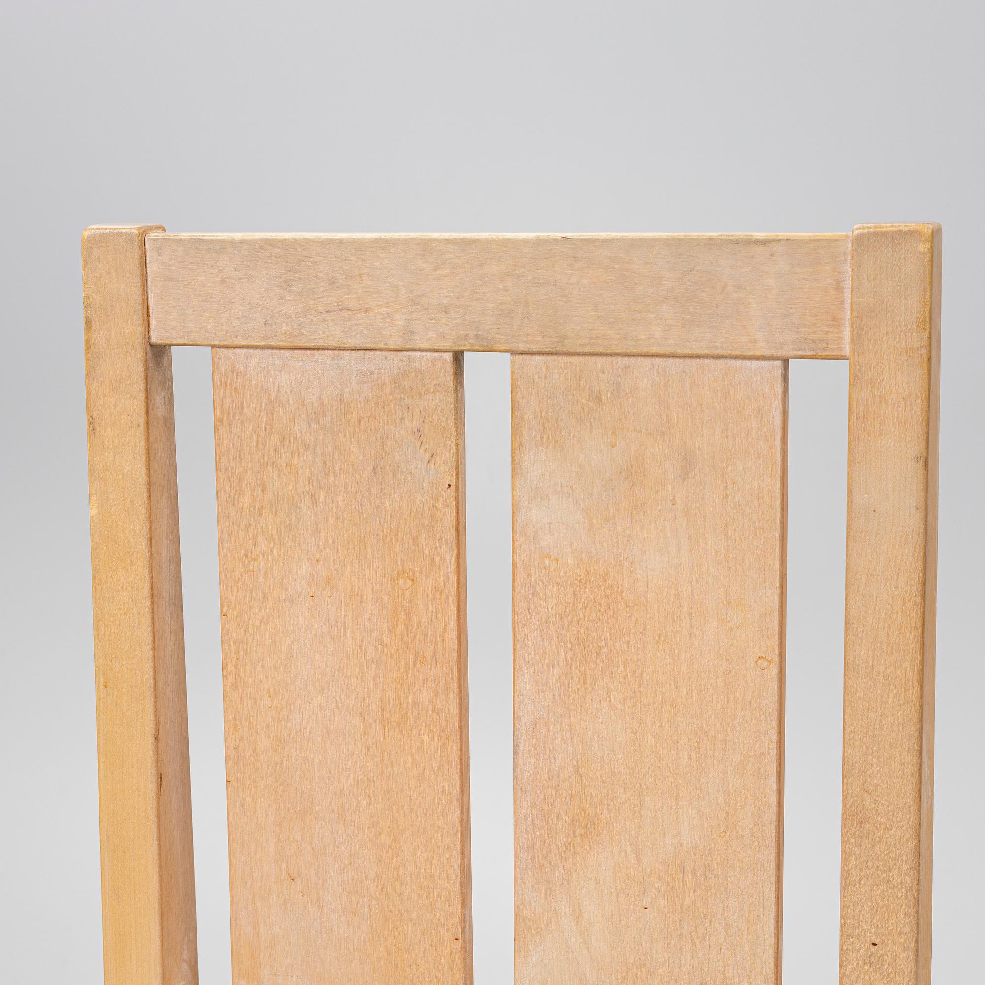 Marit Stigsdotter, dining group, 7 pieces, "Allegro", Stolab.