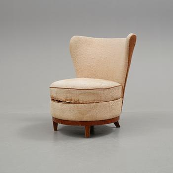 FÅTÖLJ, Art Deco, 1930/40-tal.