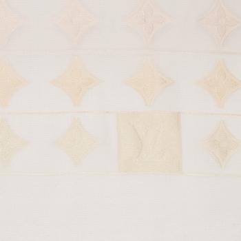 Louis Vuitton, a 'Etole Delhi Rose' silk scarf.
