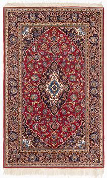 Rug, Keshan, approx. 220 x 140 cm.