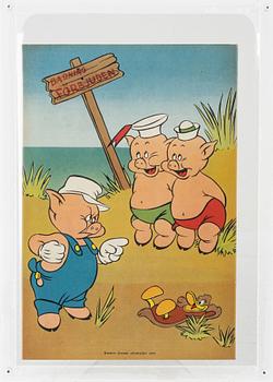 Comic book, "Donald Duck & Co" No. 7, 1950.