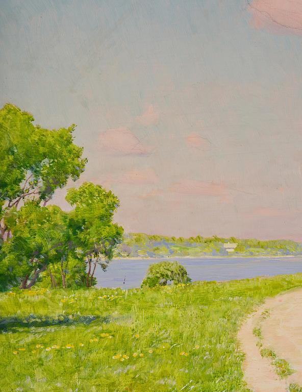 Johan Krouthén, Blooming fruit trees.