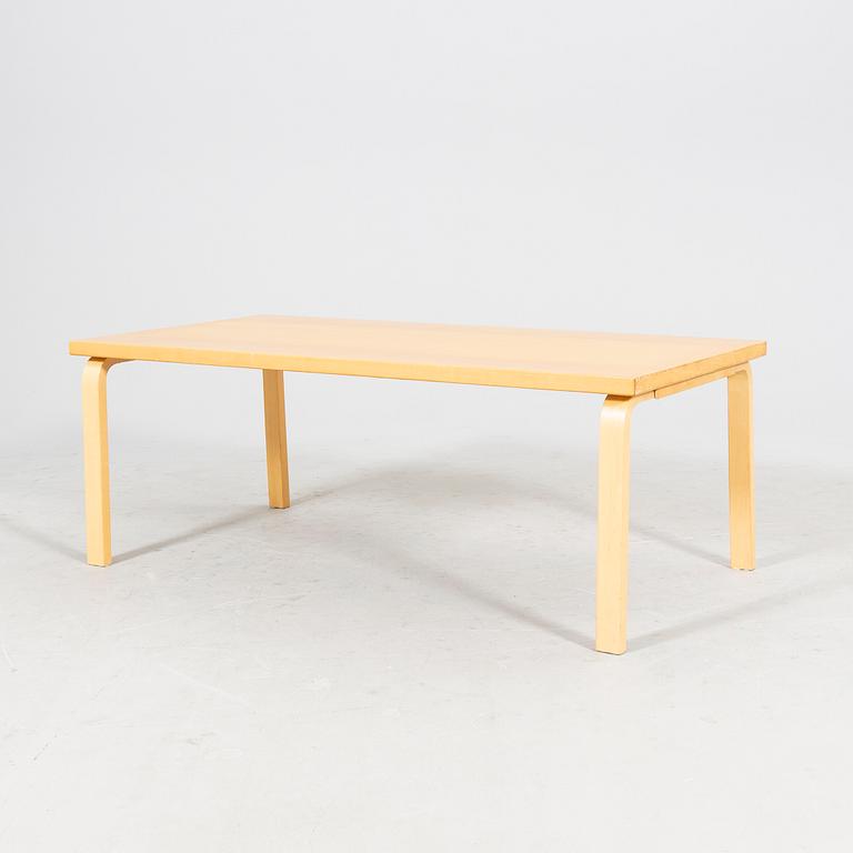 An Alvar Aalto birch coffee table later part of the 20th century.