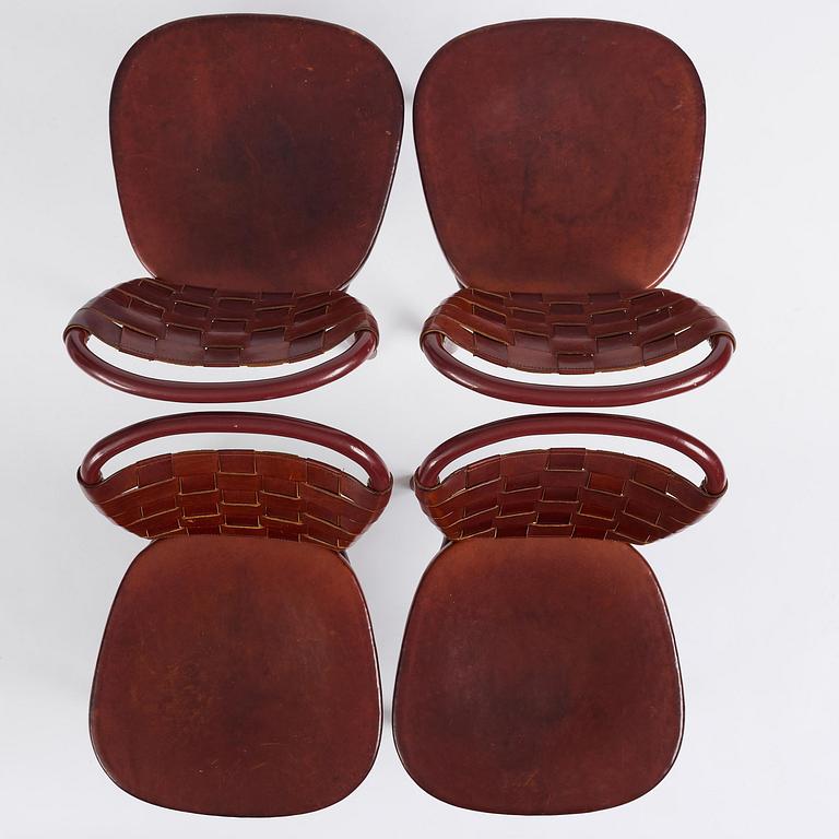 Jonas Bohlin, stolar, fyra stycken, "Vilda 5", Gemla, Diö, 2012, specialutgåva för Taverna Brillo.