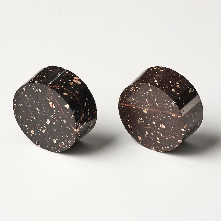 Saltkar, ett par, Älvdalen, 1800-talets början, Empire.