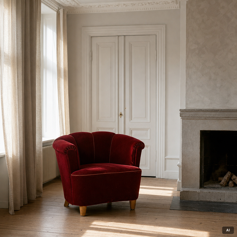 A 1930's armchair.