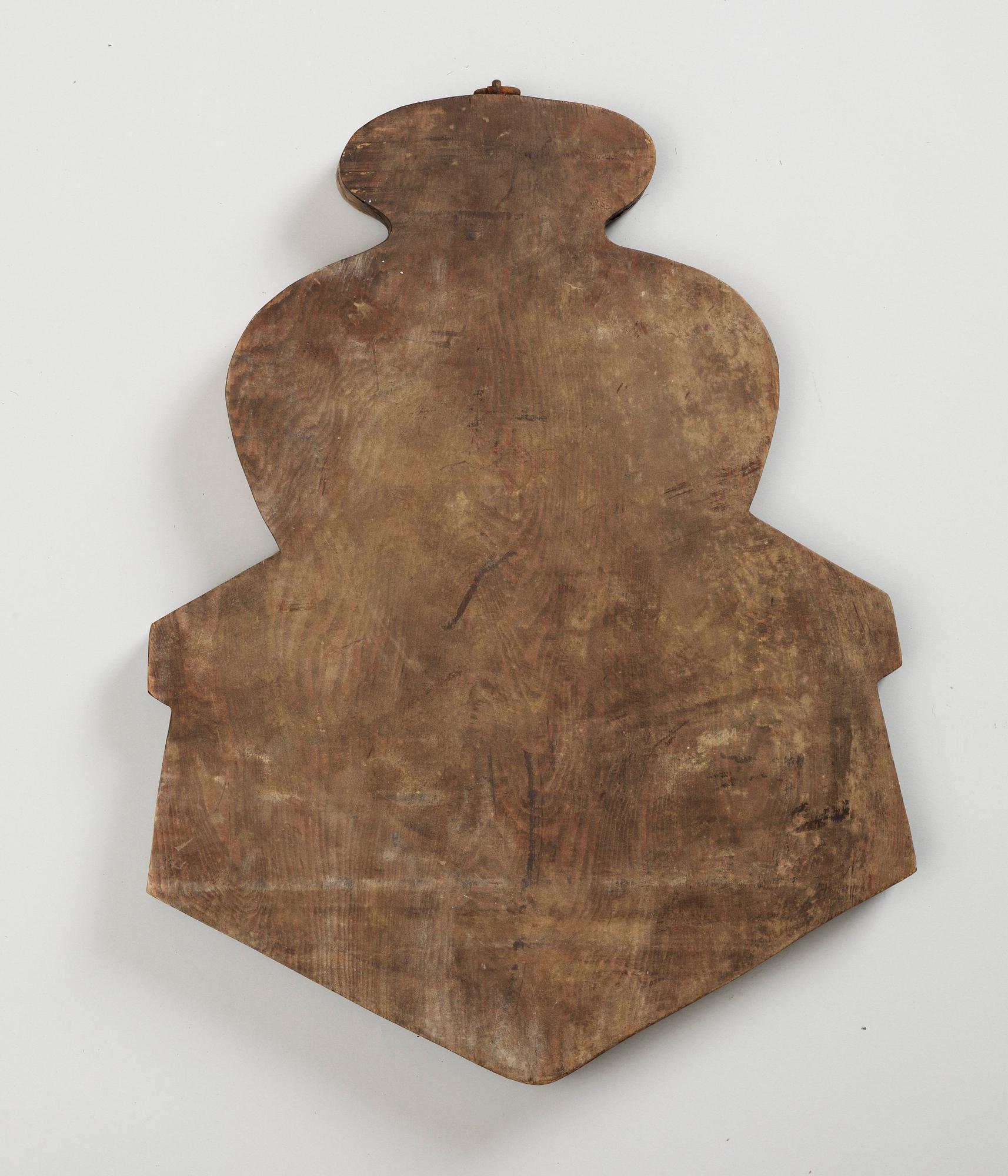 KANBAN (affärsskylt), trä, Japan 1900-tal.