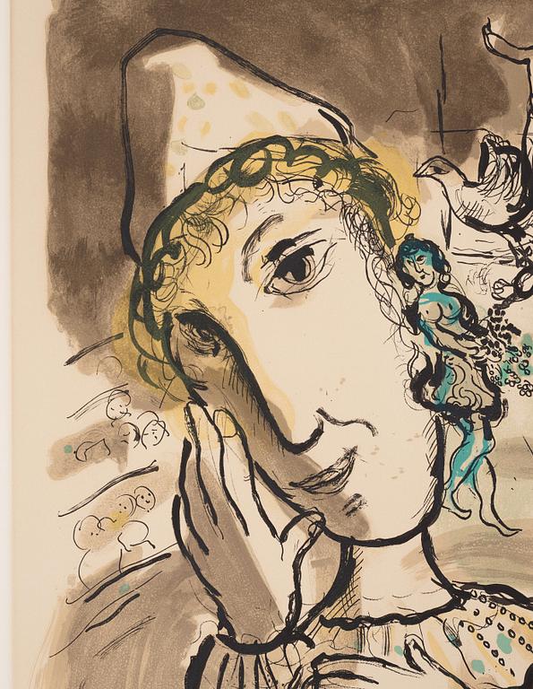 Marc Chagall, "Le cirque au clown jaune".