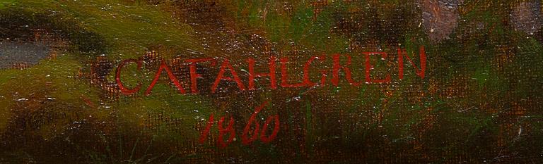 Carl August Fahlgren, Landskap.