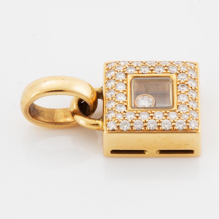 Chopard, "Happy diamonds", hänge med briljantslipade diamanter.