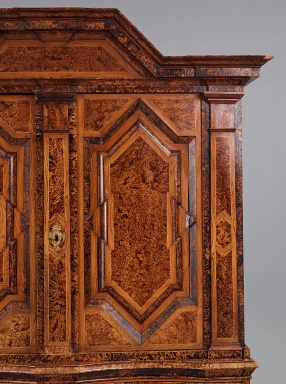 A Swedish late Baroque 18th century cupboard.