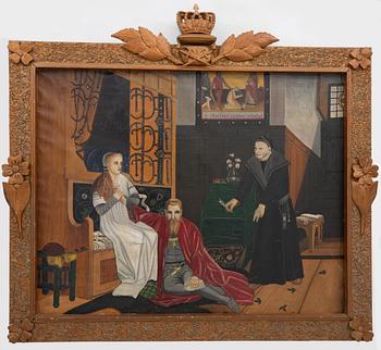 Georg von Rosen, kopia efter, Karin Månsdotter och Erik XIV.
