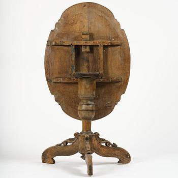 Tebord, Sverige, tidigt 1700-tal, Karolinsk Barock.