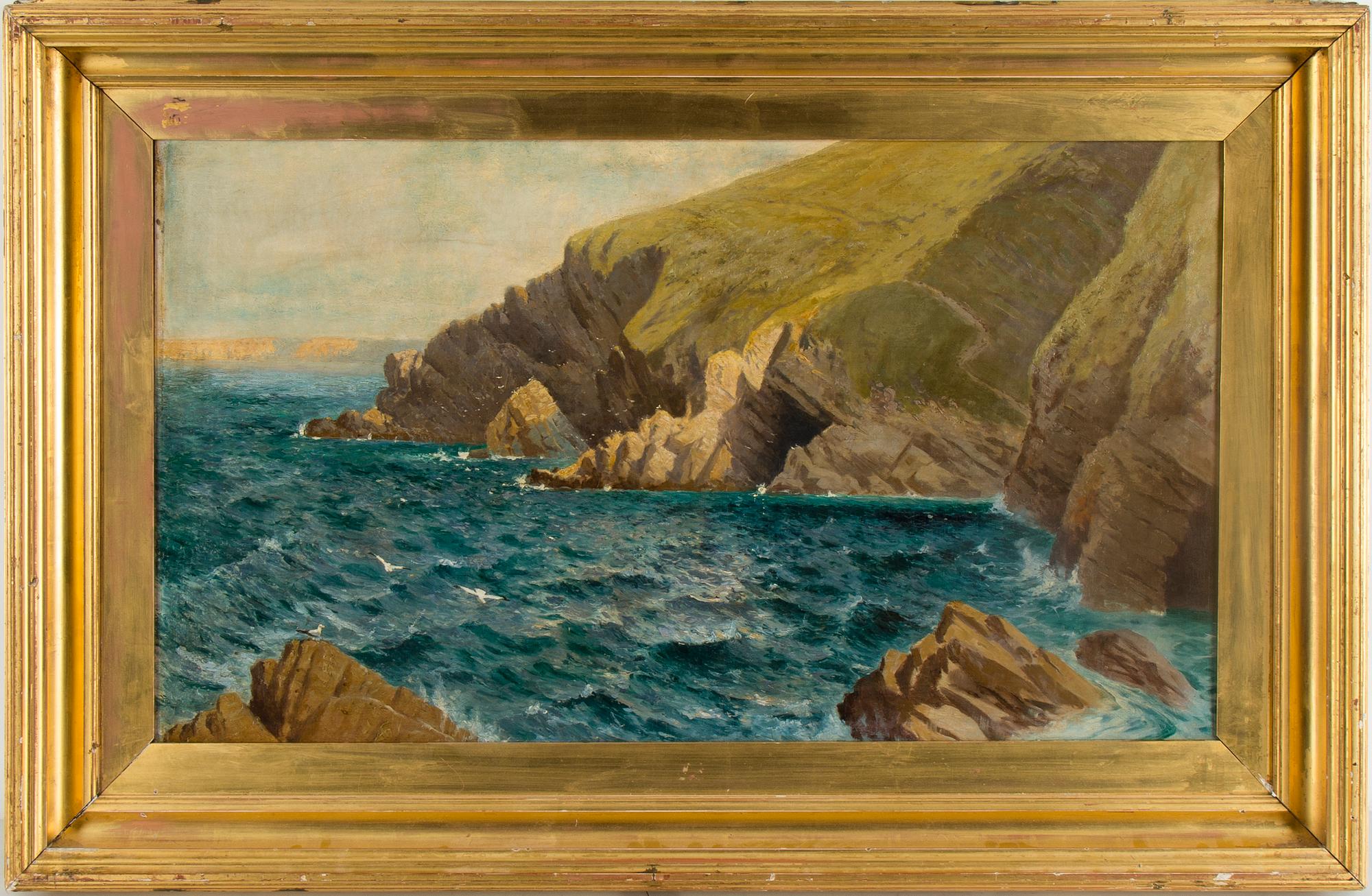 WILLIAM EDWARDS CROXFORD, olja på duk, signerad och daterad 1903.