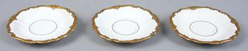 KAFFESERVIS, 12 delar, porslin,   "Pompadour", Rosenthal.
