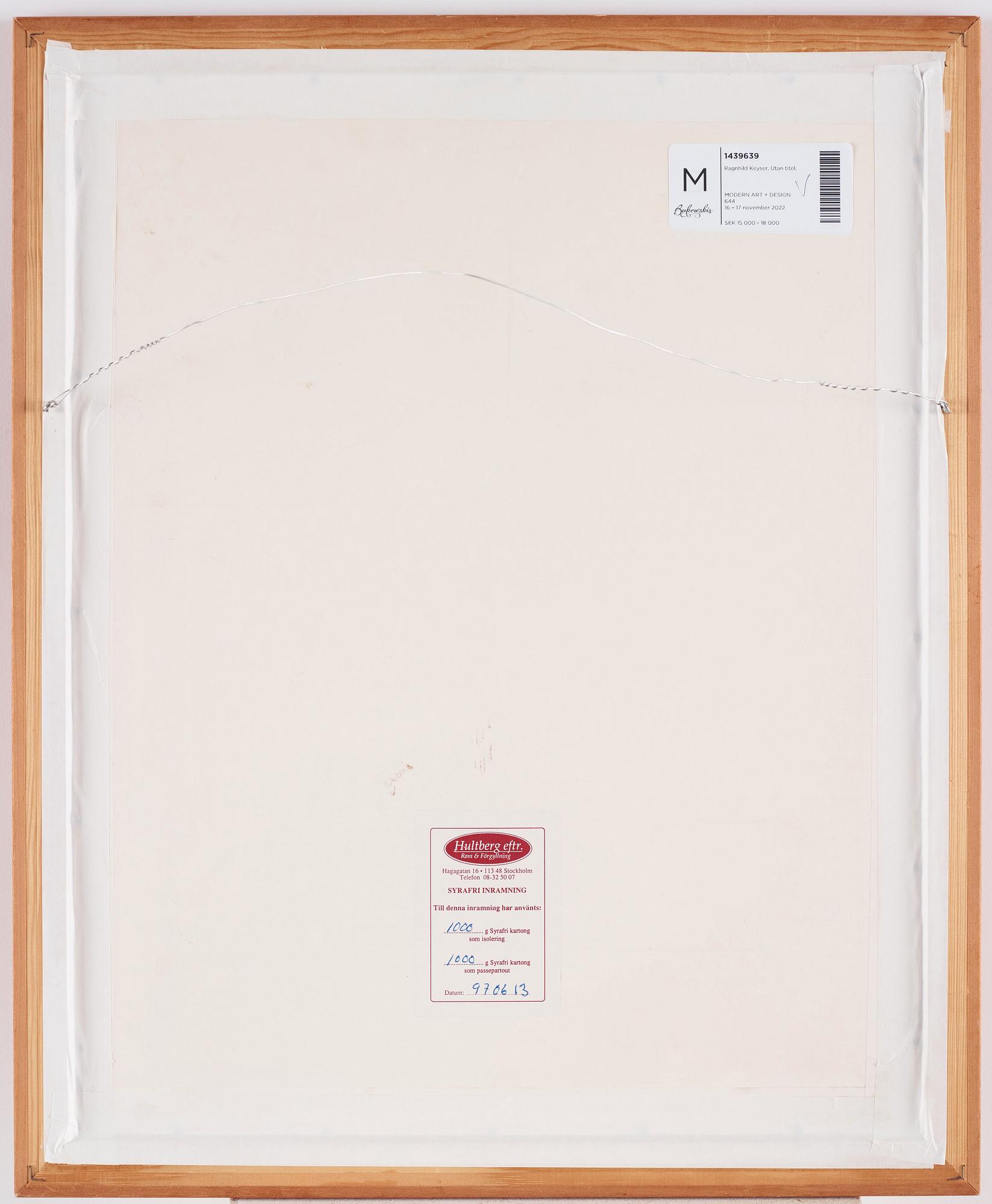 Ragnhild Keyser, Sketch from the Louvre, 1935.