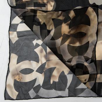 Chanel, A silk scarf.