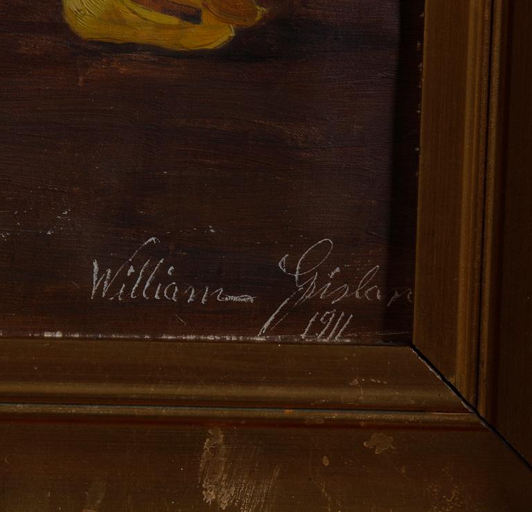 OKÄND KONSTNÄR. Olja på duk, sign o dat 1911.