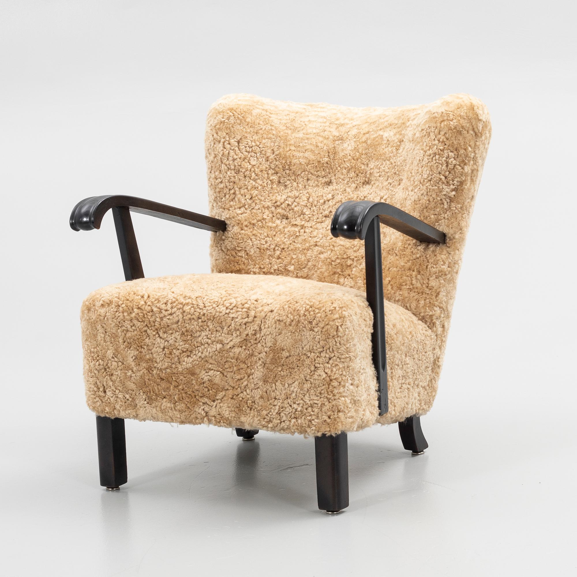 Armchair, Danish cabinetmaker, 1940s.