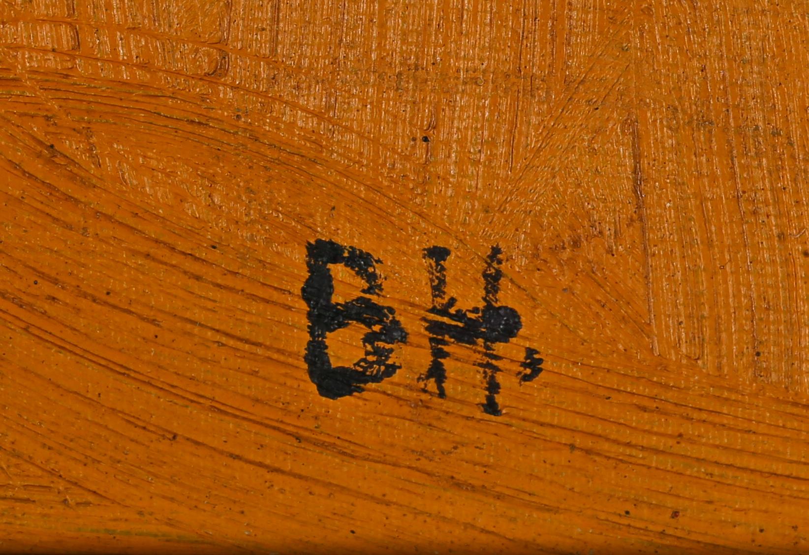BRITA HANSSON, olja på duk, monogramsignerad.