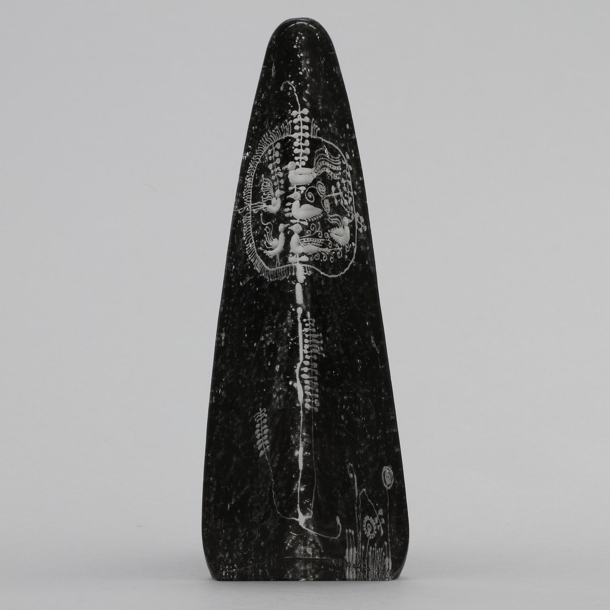 OBJEKT, glas, Göran Wärff, Kosta, 1900-talets andra hälft.