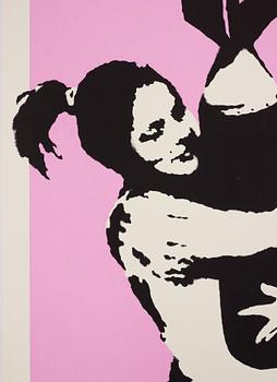 Banksy, "Bomb Hugger" (Bomb Love).