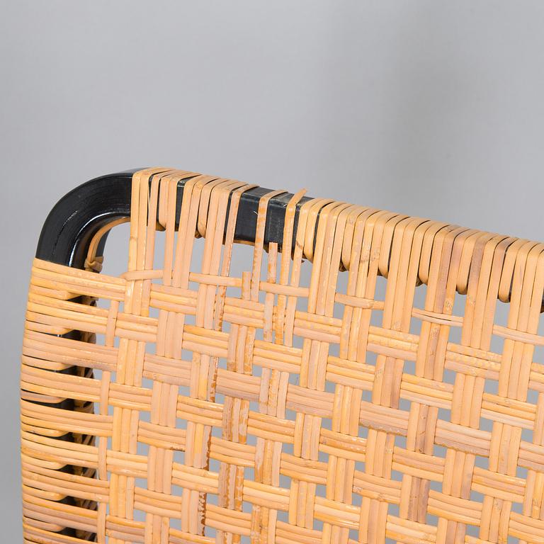 Alvar Aalto, karmstolar, 4 st, modell 45, för Artek 1970-tal.