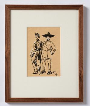 Lotte Laserstein, Pojkar i maskeradkläder.