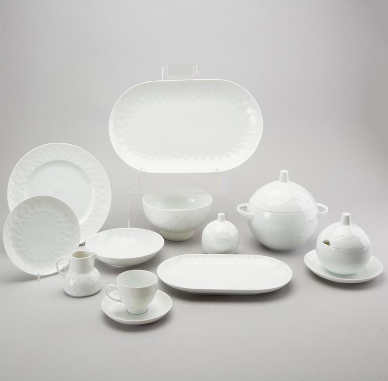 BJÖRN WIINBLAD, servis ca 72 dlr  "Lotus", Rosenthal Tyskland 1900-talets andra hälft porslin.