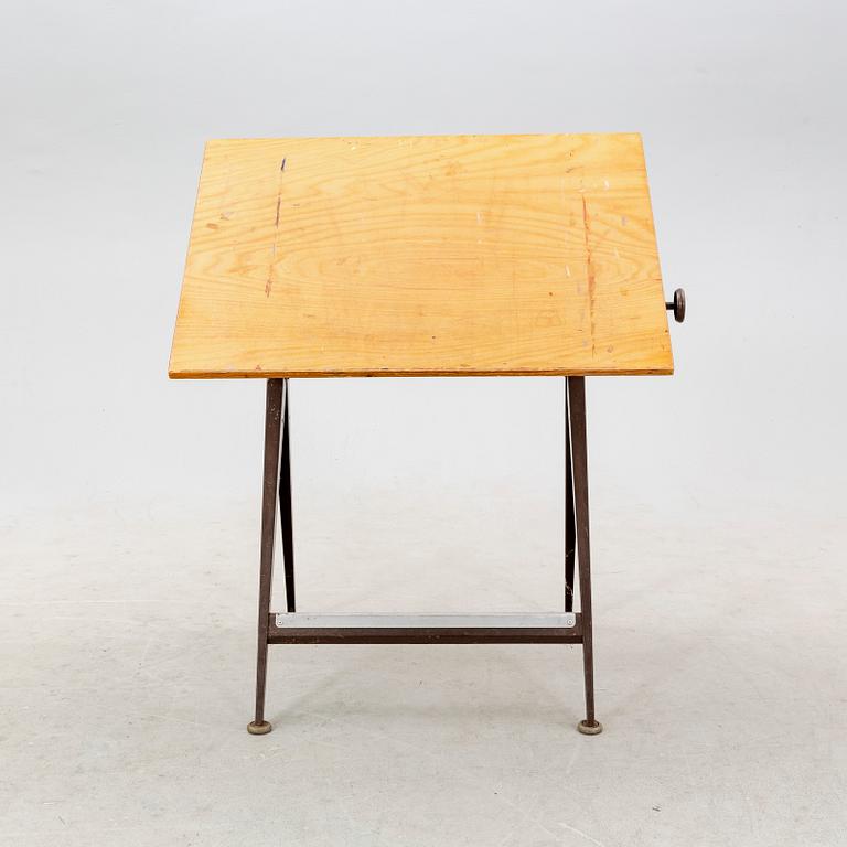 Friso Kramer, Architect's table/Drawing table, for De Cirkel, Holland 1950-60s.