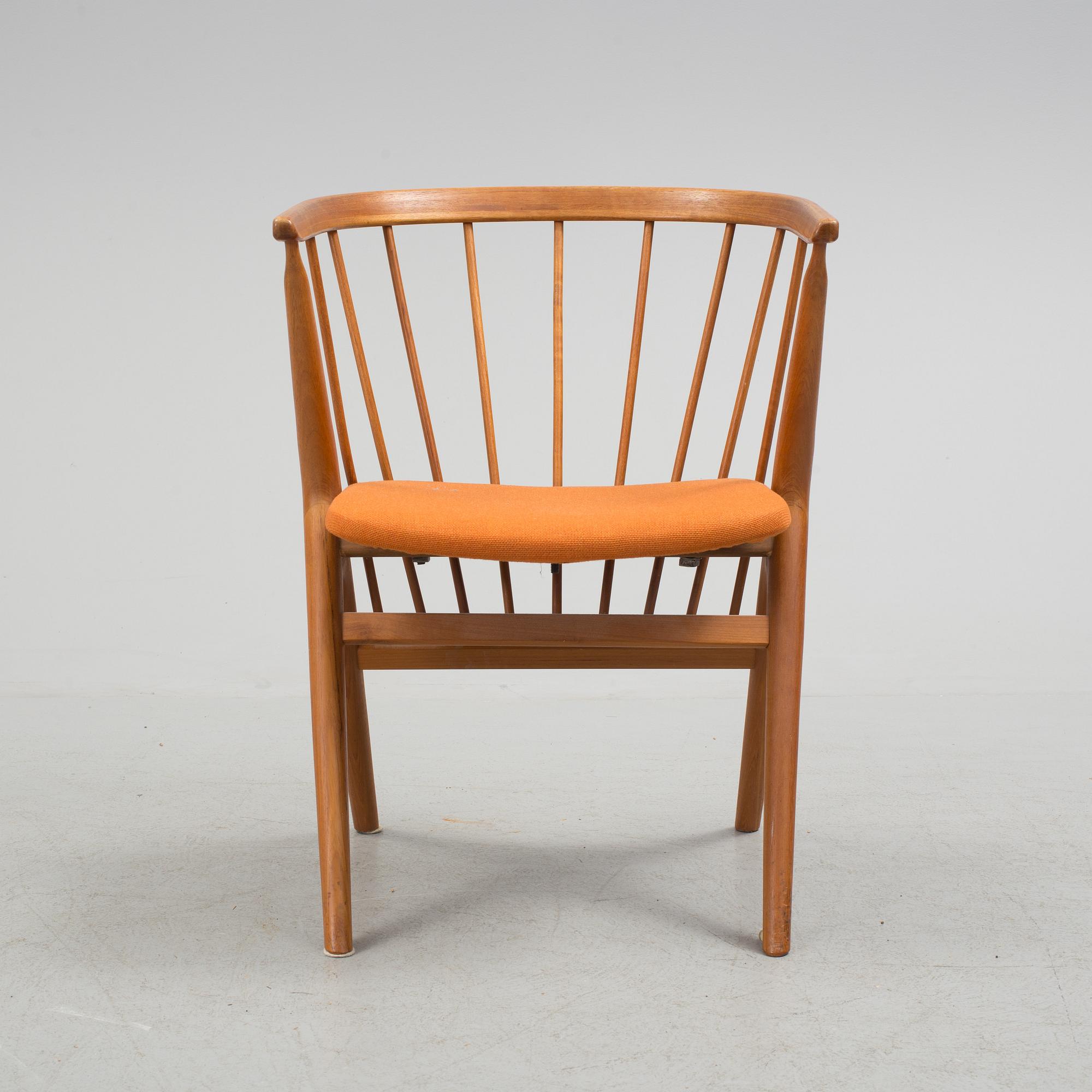 HELGE SIBAST, STOL, modell nr 8, för Sibast Møbler, Danmark, 1900-talets mitt.