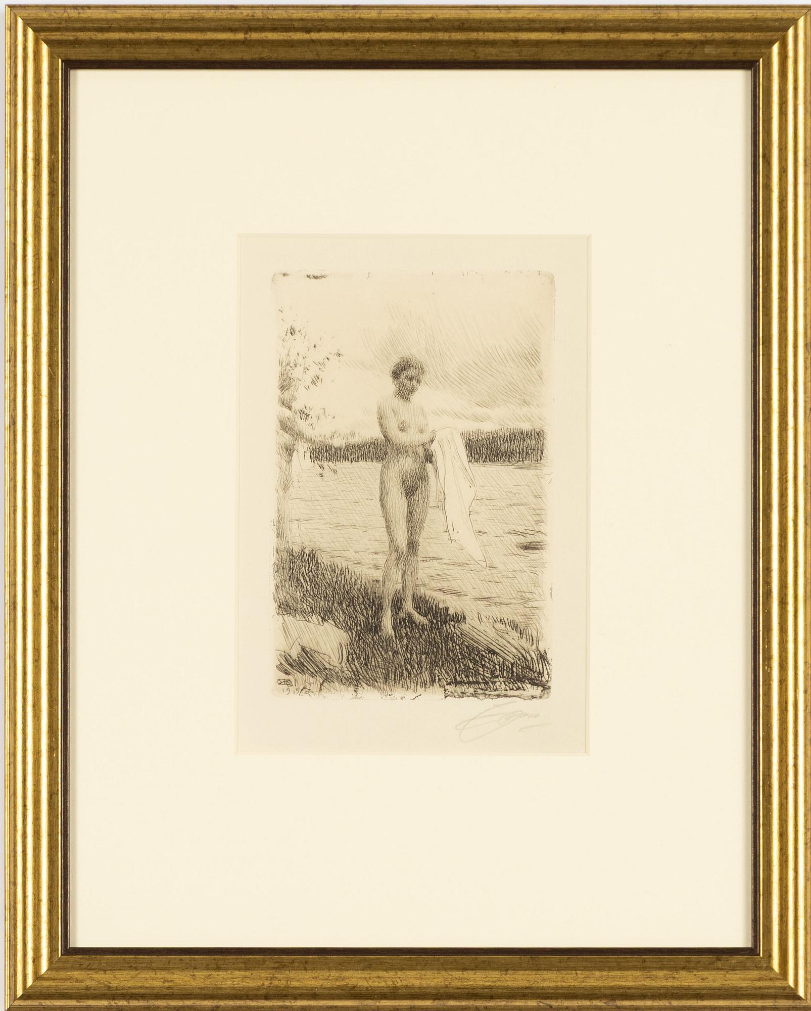 Anders Zorn, "Dalälven".