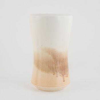Jean Girel, vase, porcelain, second half of the 20th century, France.