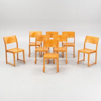 A set of eight chairs, mid 20th Century.