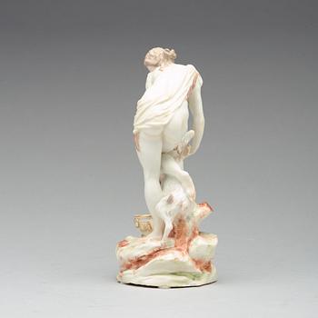 A Ludwigsburg porcelain figure, Germany, 18th Century.