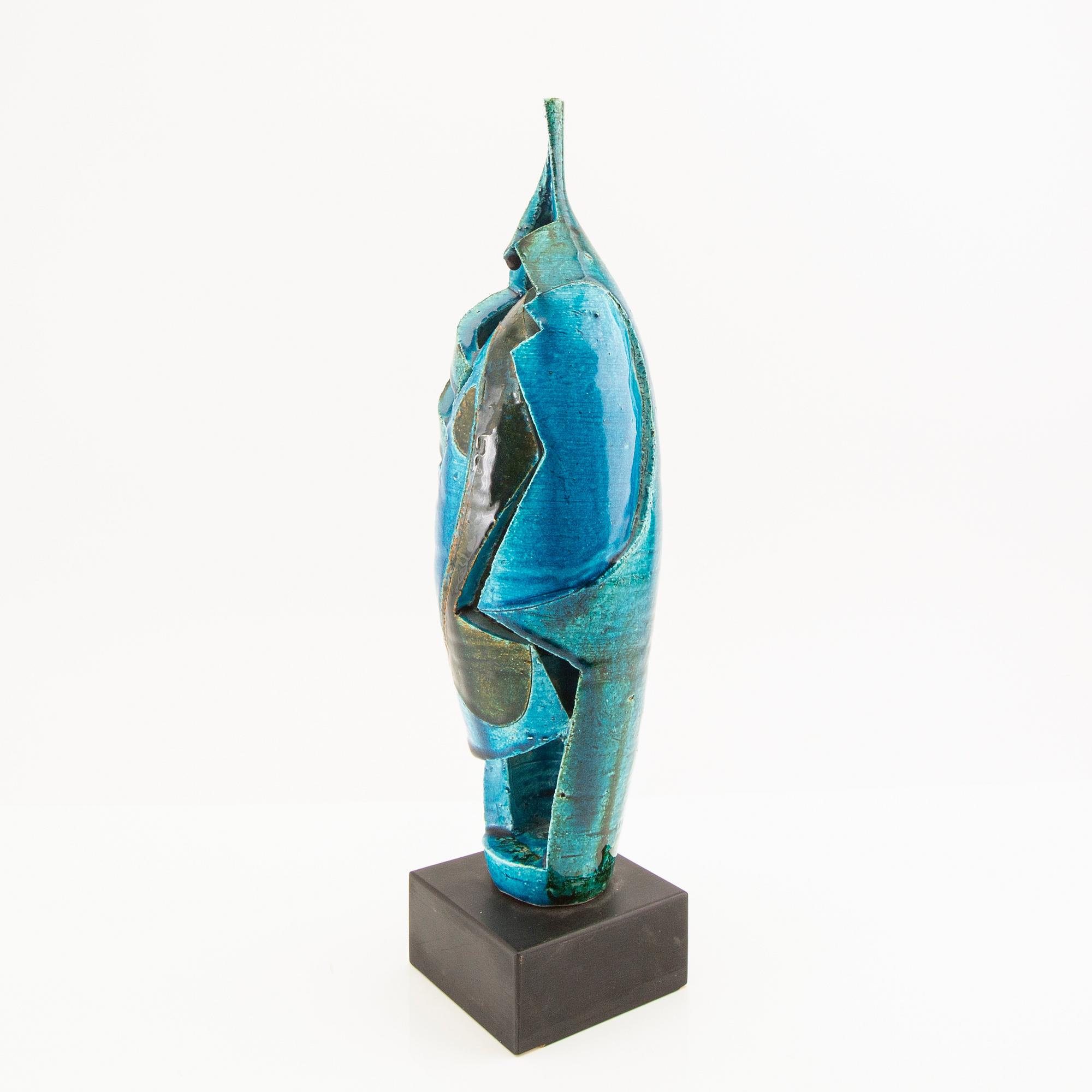 Carl-Harry Stålhane, sculpture, stoneware, Rörstrand, 1950-60s, signed and numbered 26/75.