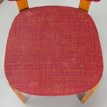 Alvar Aalto, A set of five mid-20th century '69' chairs for O.Y. Huonekalu- ja Rakennustyötehdas A.B.