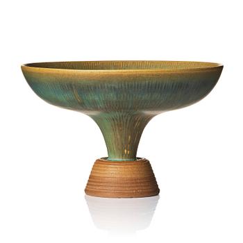 126. Wilhelm Kåge, a Farsta Spirea stoneware bowl, Gustavsberg Studio 1957.