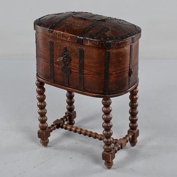 SCHATULL, senbarock, 1700-tal.